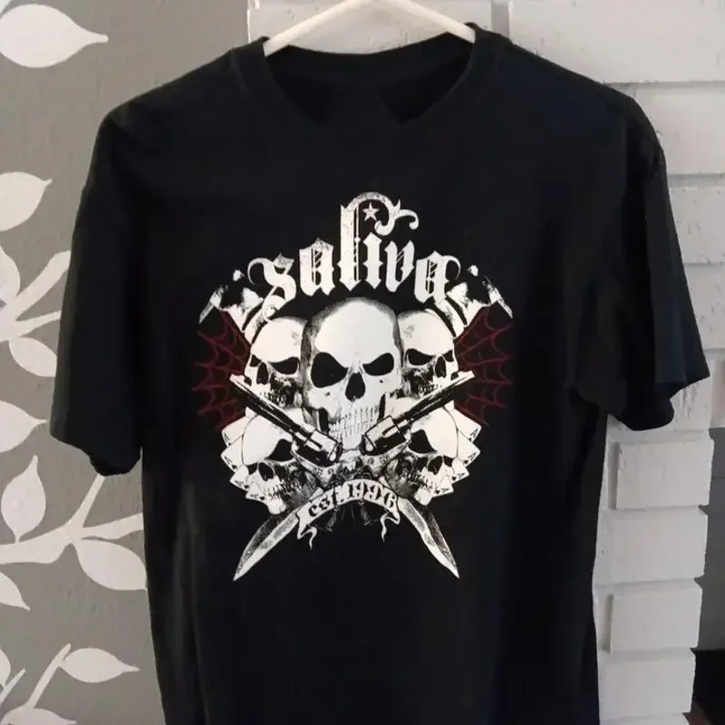 Merry Christmas Saliva Band 100 Cotton Full Size S To 4Xl T Shirt Adults Bl500