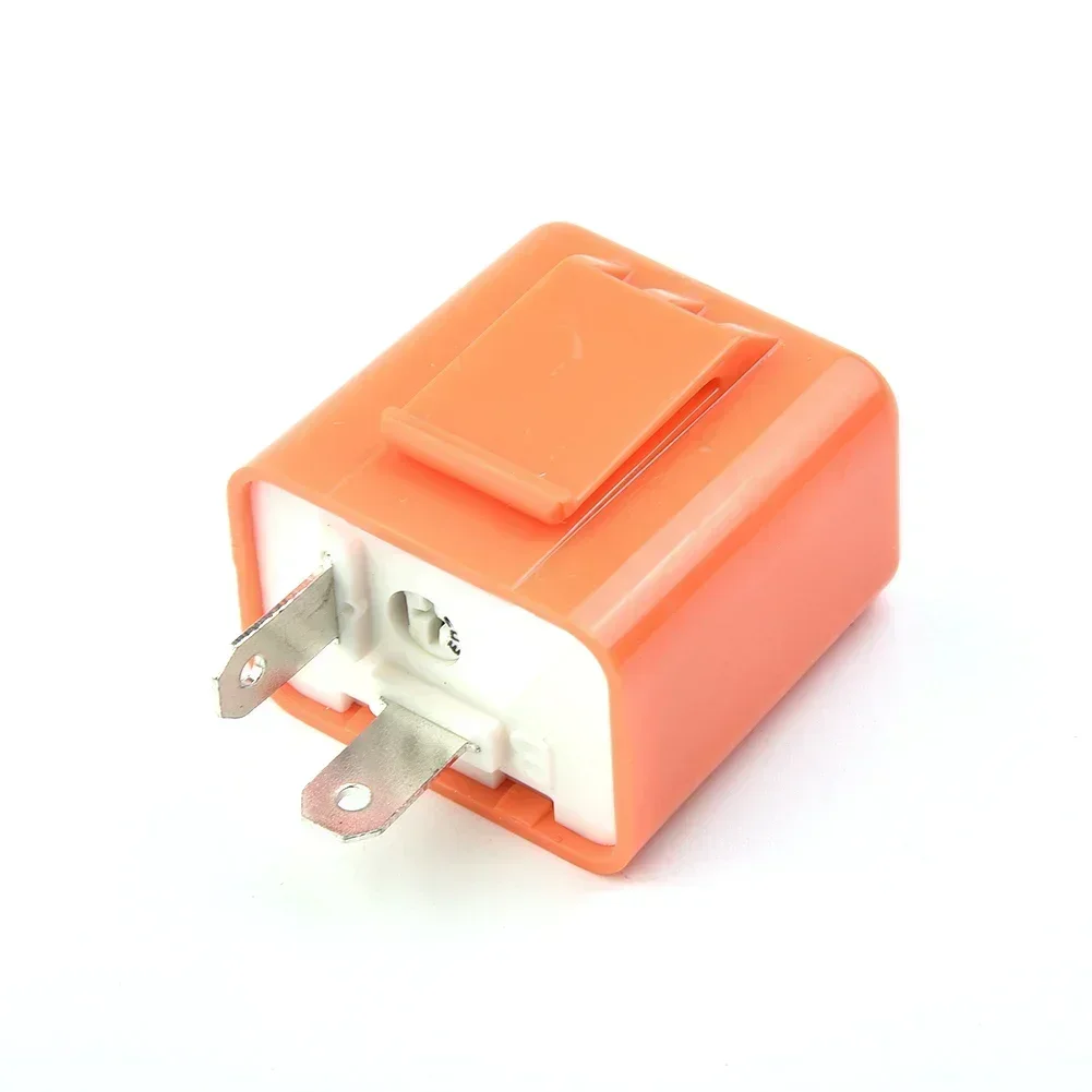 

1pcs 2-Pin Adjustable LED Flasher Relay 12 Voltage Motorcycle Indicator Flasher Relay For Honda For For Suzuki Replace