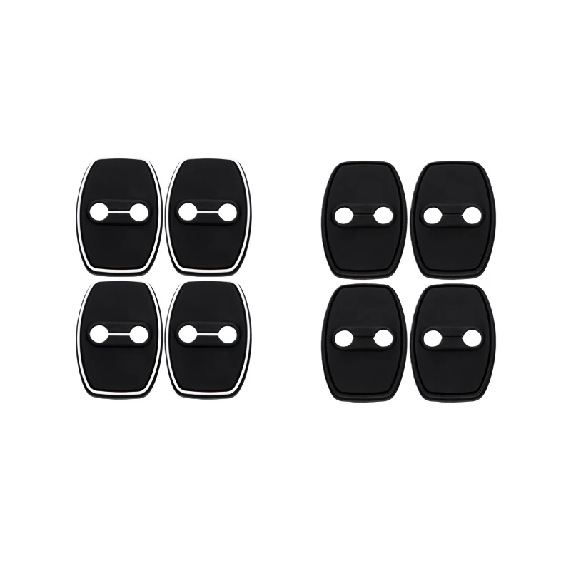 For GWM Tank 300 Anti-Rust Magnetic Silicone Door Latch Protective Cover Shockproof Door Lock Cap Off-Road Auto Mod Parts