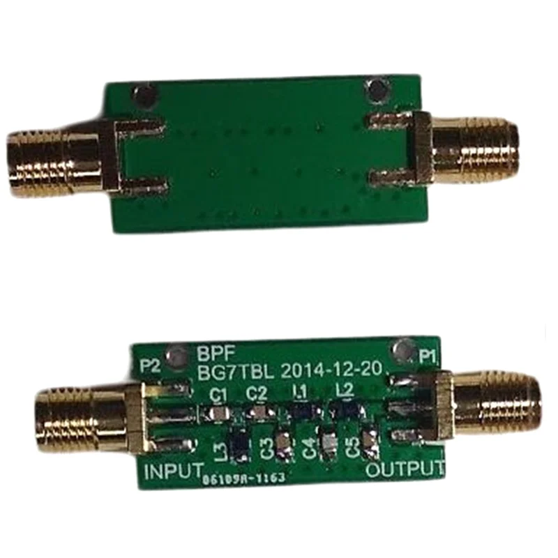 A72T Bandpass Filter 10Mhz Center Frequency (BPF) Center 50 Ω Excellent Out-Of-Band Suppression High Signal Transmission Efficie