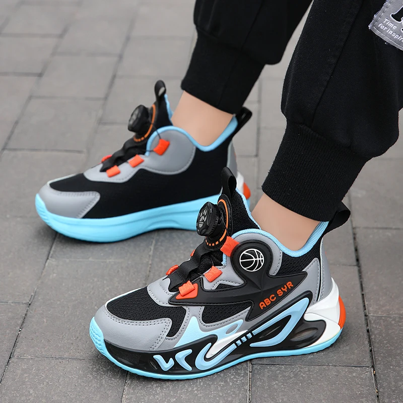 2025 New Children's Sports Shoes for Boys Running Walking Breathable Casual Shoes Outdoor Kids Basketball Sneakers Tennis Shoes