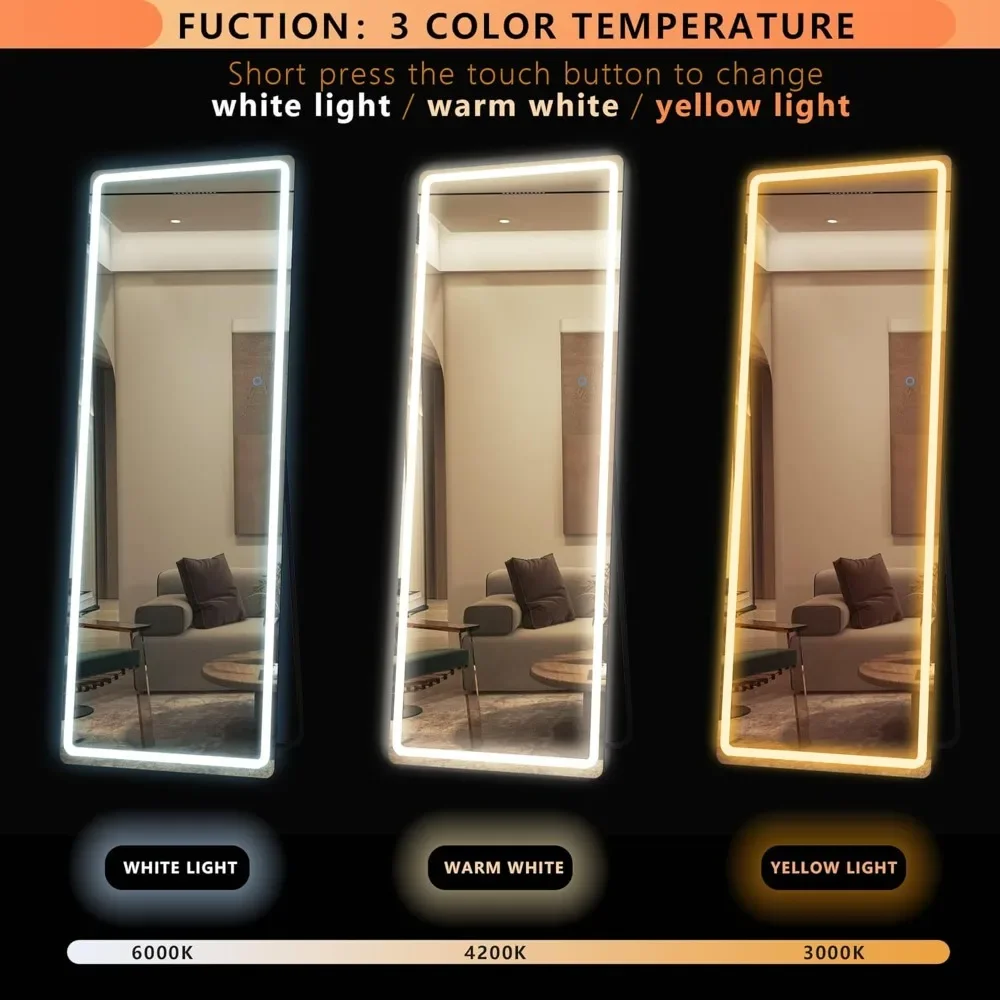 LED Full Length Mirror, 65