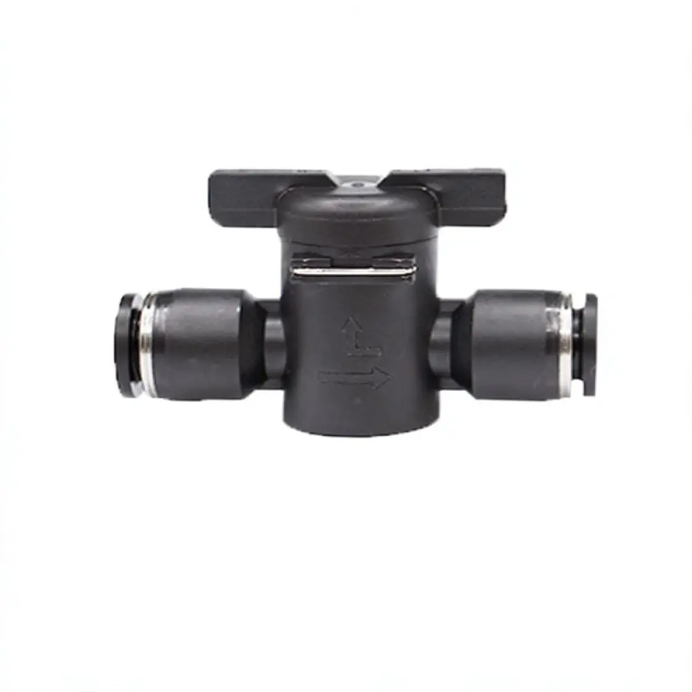 Pneumatic Hand Operated Valve Quick Push To Connect Tube Fitting Air Hose Switch For Industrial Automation Pressure Systems