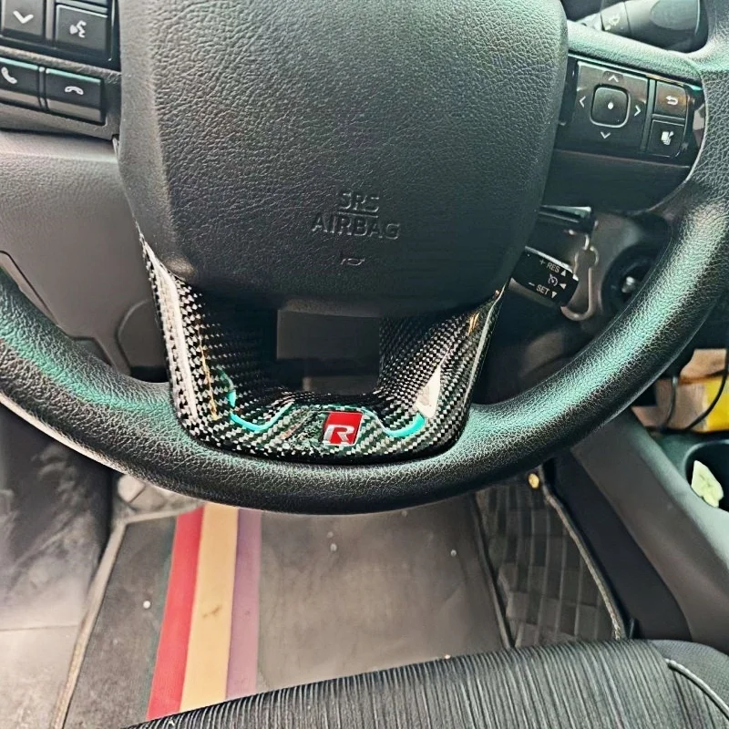 

Car steering wheel decorative panel, steering wheel modification decorative panel with GR, suitable for Hilux Fortuner