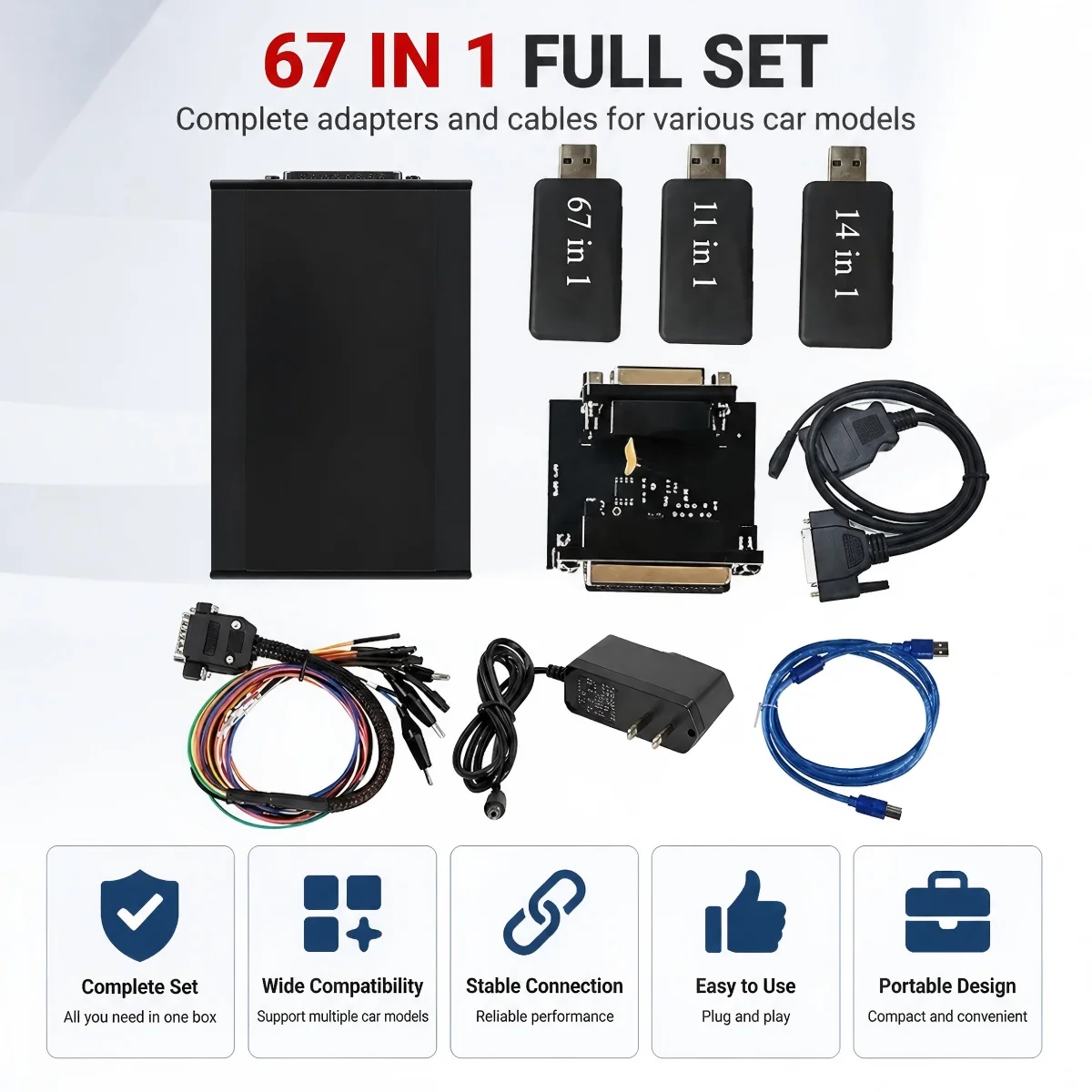 【Buy Now!】Pcmflash Programmer Full J2534 Pcmflash ECU Programming Tool Stand.J2534 Pro+ 22 Version SM2Accessory