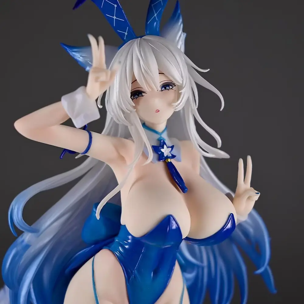 Azur Lane Figure Shinano Anime Fox Girl Pvc 28 cm figurine jouet jeu Azur Lane Statue Fans modèle à collectionner poupée cadeau
