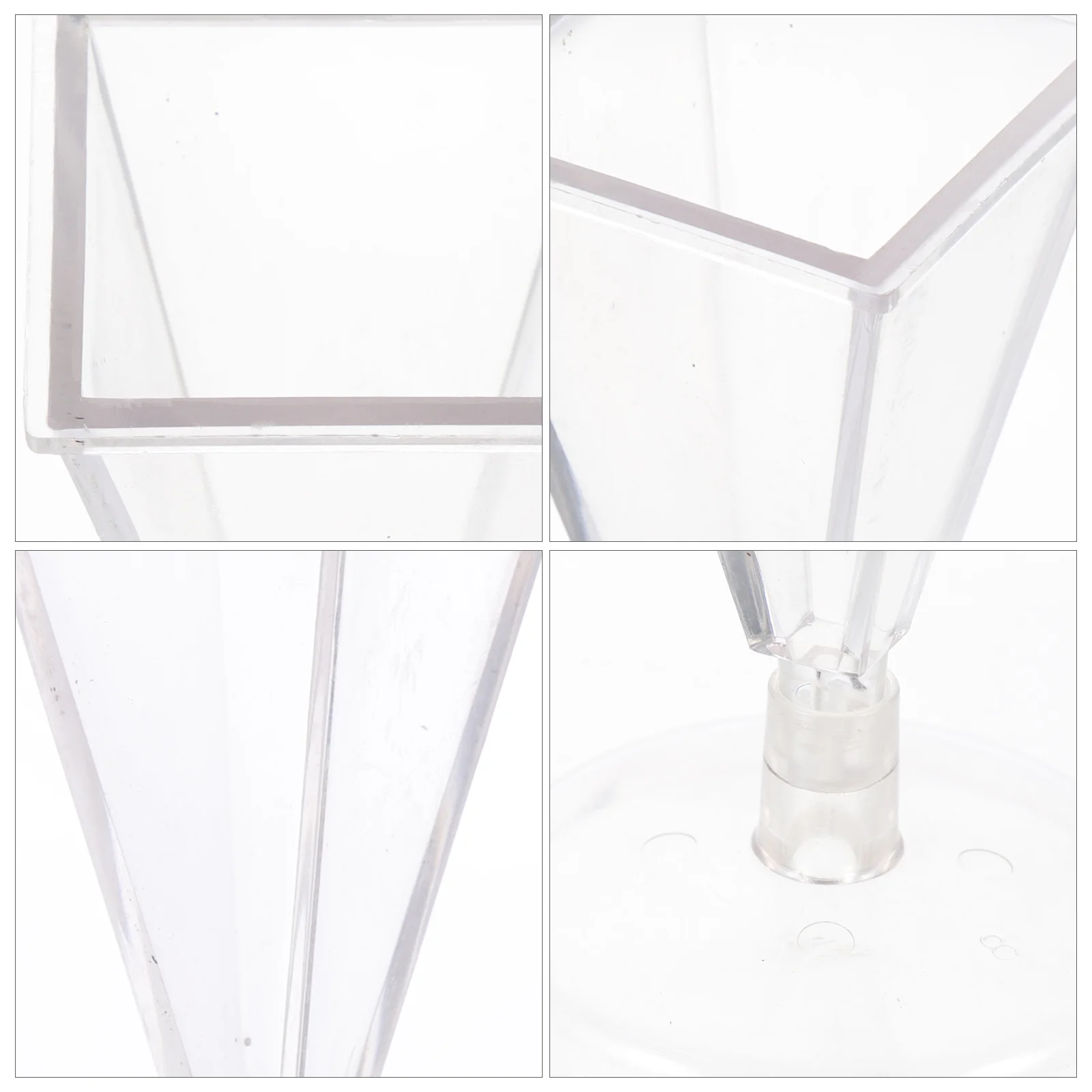 

Premium Acrylic Pyramid Mold for DIY Aroma Candles Soap Crafts Resin Art Decorative Desktop Ornament Casting Tool