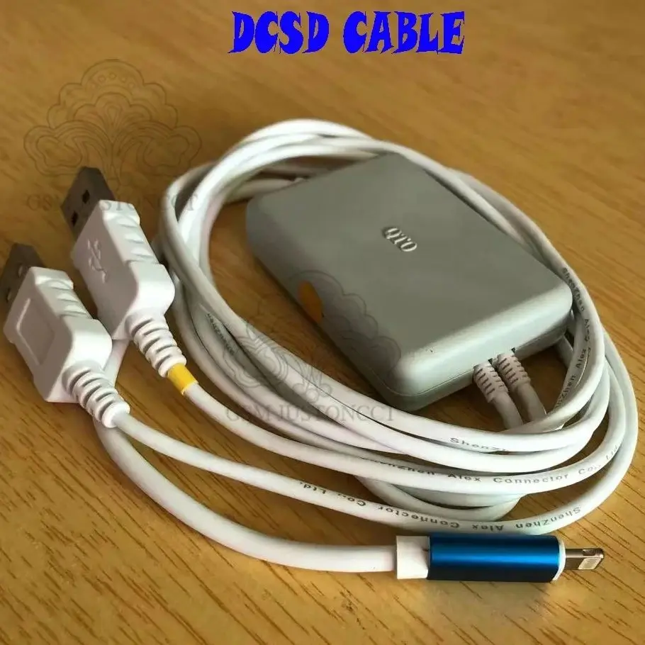 DCSD Cable Alex Engineering Serial Port Cable to Read Write Nand Data SysCfg for iPhone 6S-X for iPad Purple Screen