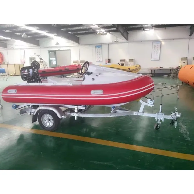 محرك CE 3 أشخاص قارب Jetski أحمر قابل للنفخ للبيع في الولايات المتحدة الأمريكية