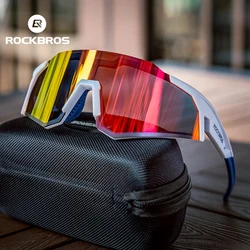 ROCKBROS Photochromic Cycling Glasses Polarized Support Myopia Frame Sports Glasses Eyewear Goggle Unisex Bike Accessory