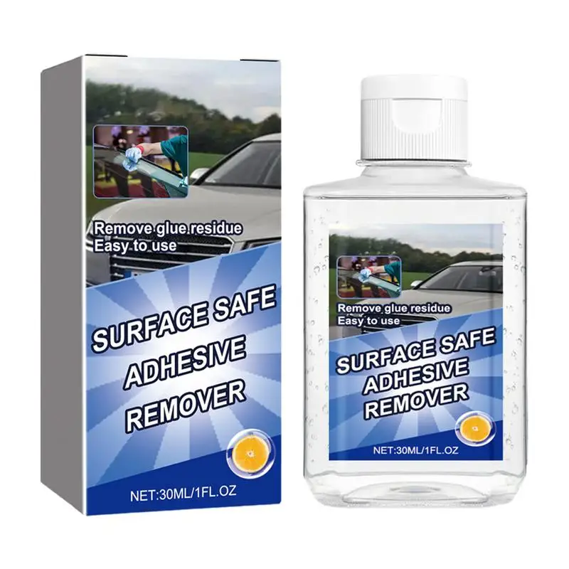 Surface Safe Adhesive Remover Surface Safe Car Paint Cleaner Adhesive Remover Odorless Leaves No Trace Solution For Home & Car