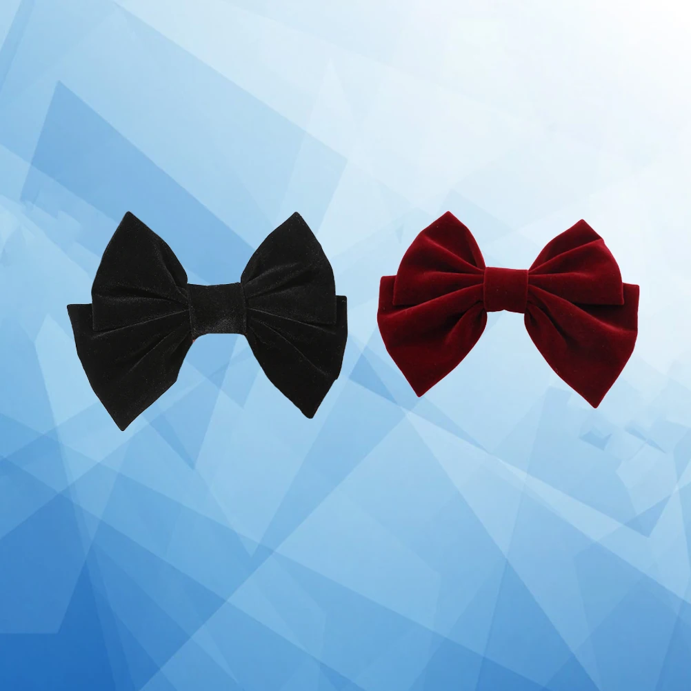 

2 Pcs Bowknot Hair Circle Women Hair Rope Japanese Korean Accessories Ponytail Holder Ties Chic Daily Wear Gifts