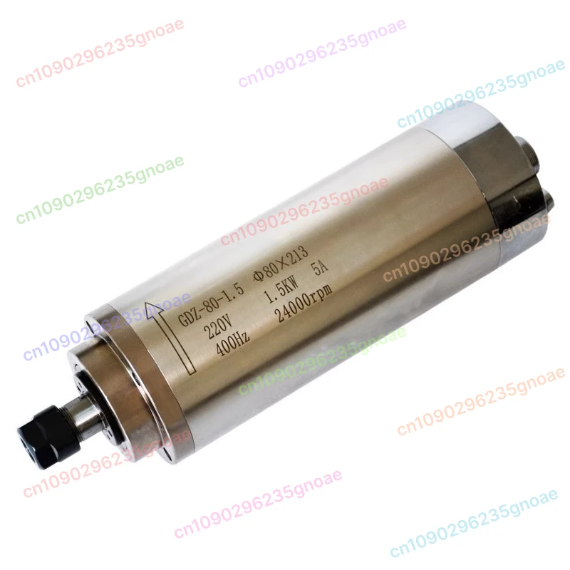 

220V Water Cooling Spindle Motor - 800W/1.5KW/2.2KW for Milling Machine, 4 Bearings for Engraving Drilling