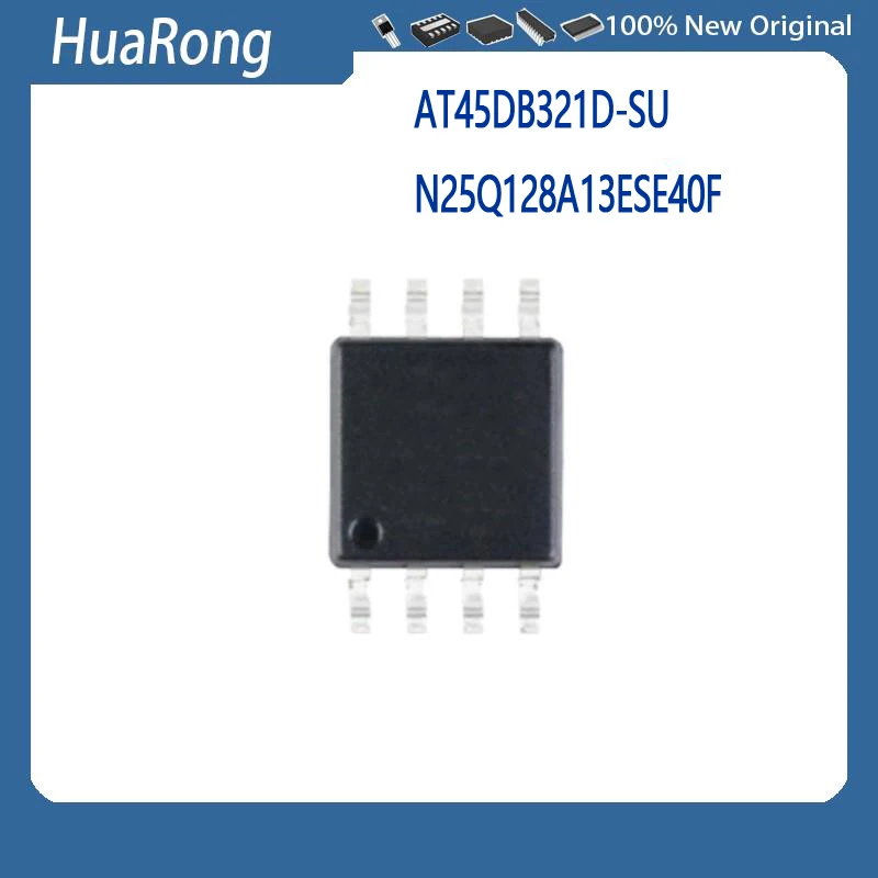 10Pcs/Lot  N25Q128A13ESE40F N25Q128A 25Q128A  AT45DB321D-SU AT45DB321 45DB321D SOP8 SOP-8