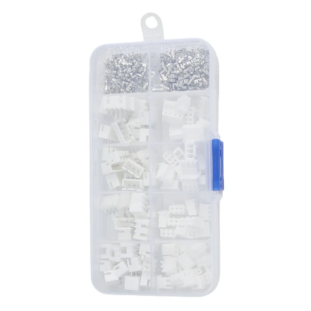 

Inclusive Collection of Electrical Components Set Features a Total Count of 250 pcs in Various Configurations (XH2 54)