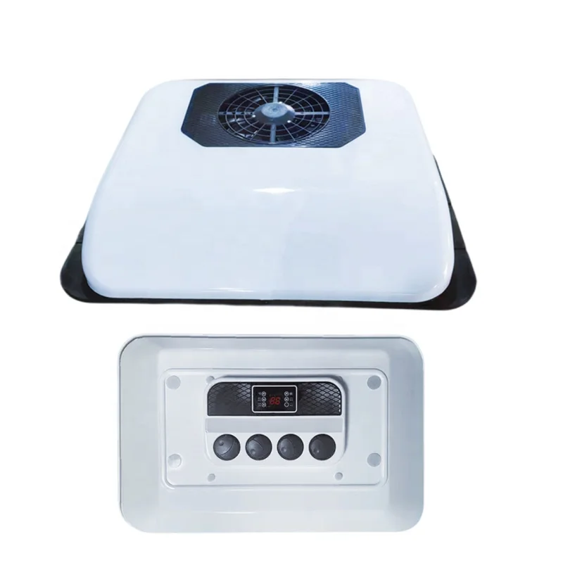 

Автономный кондиционер 24В/12В для кабины грузовика и каравана, монтируемый на крыше, с питанием от постоянного тока, для автодомов, автономная система охлаждения