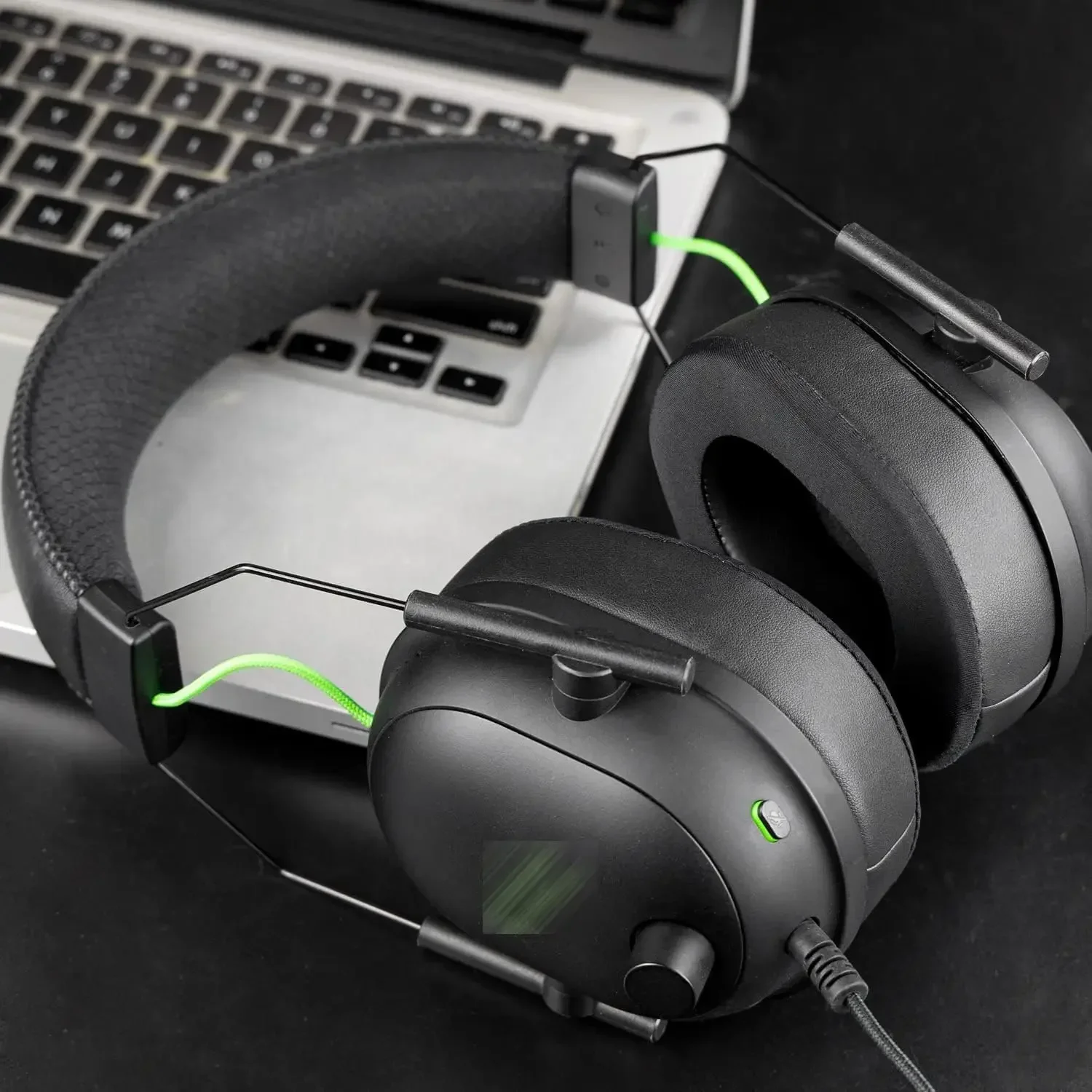 Almohadillas para auriculares inalámbricos BlackShark V2 Pro, almohada de repuesto para orejeras, almohadillas de Gel de refrigeración mejoradas, ZUODUO