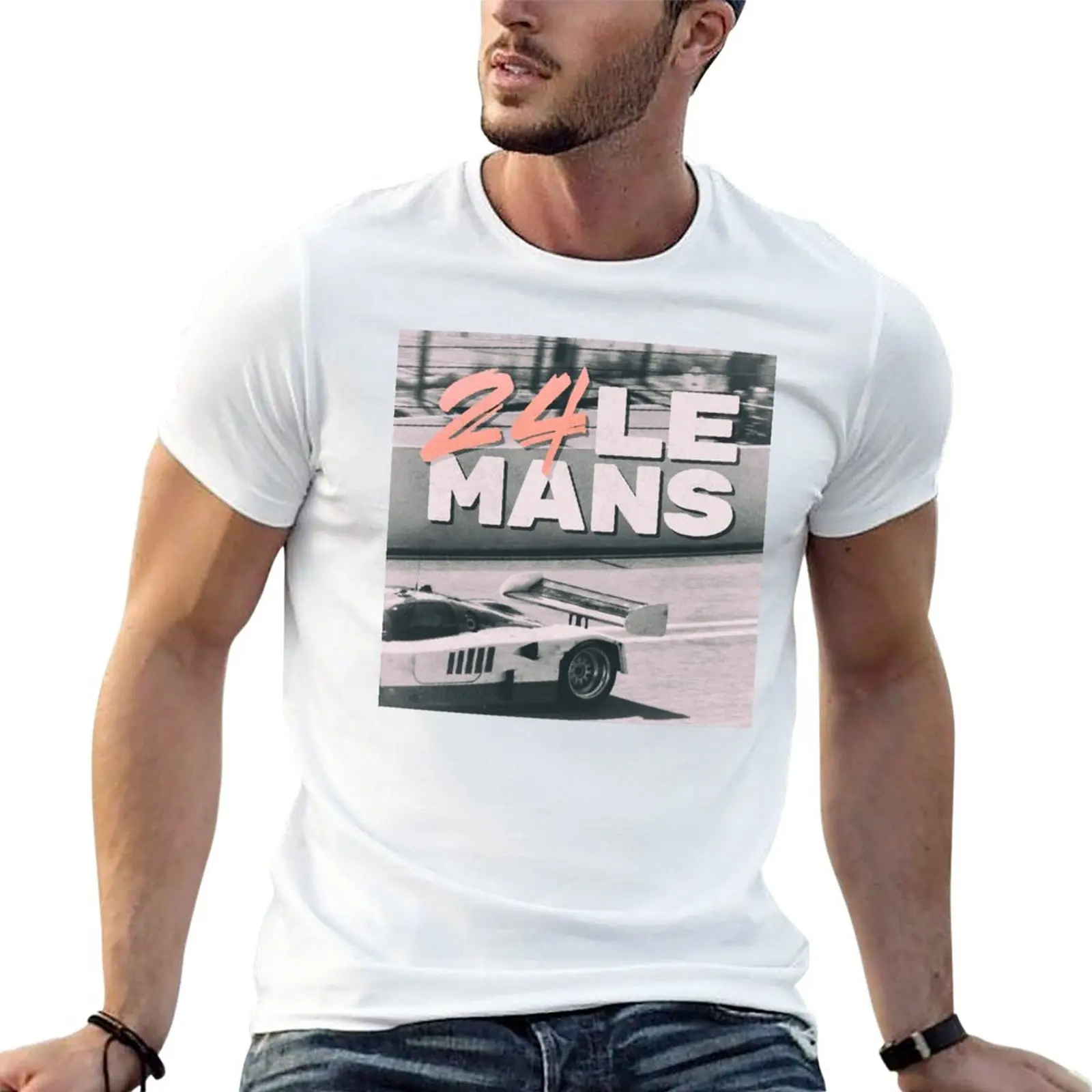 24lemans - living coral grunge T-Shirt customized t shirts summer tops heavyweight t shirts hippie clothes t shirts men