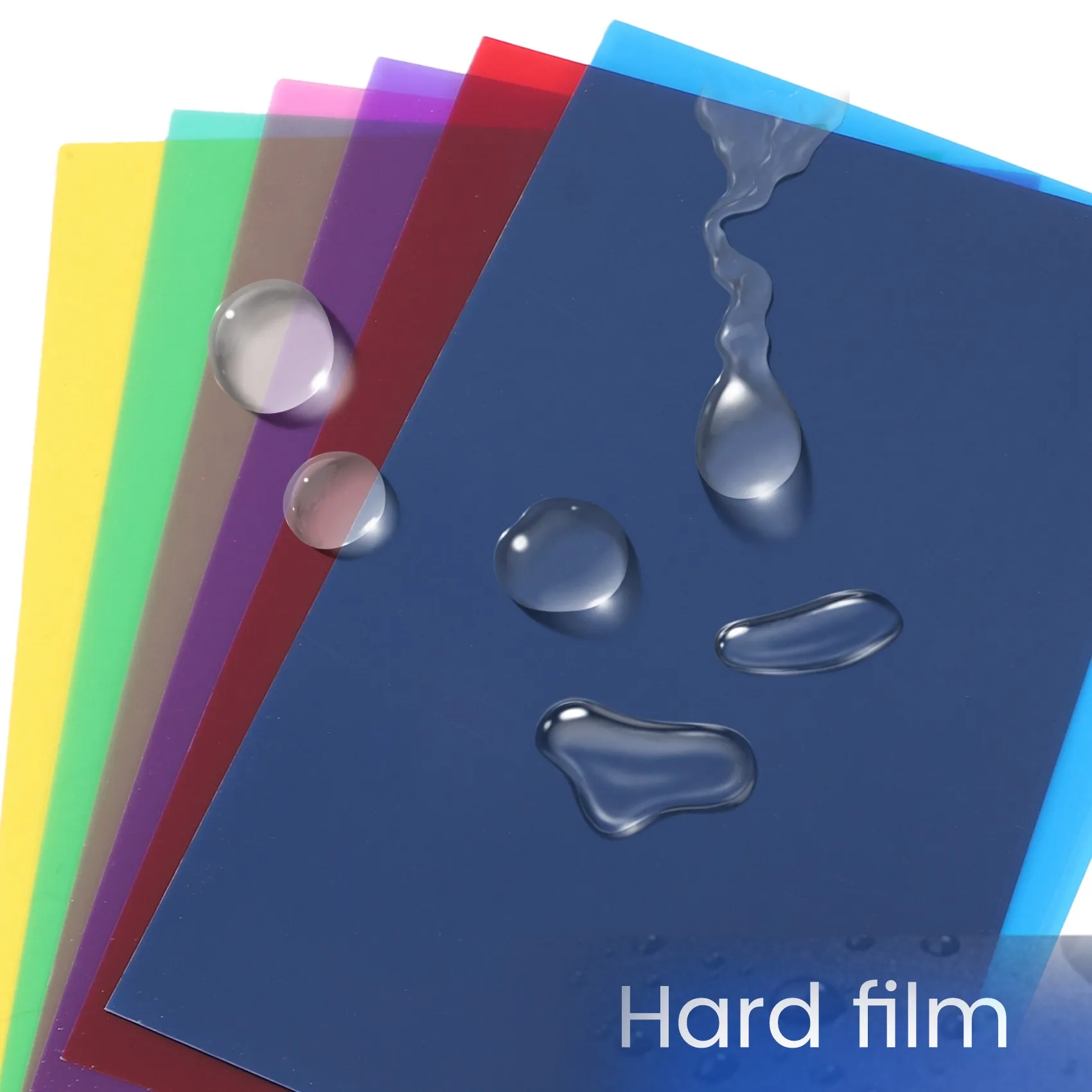 

Exceptional! Pack of 6 Colour Films Gel, Transparent Coloured Film, Heat Resistant for Lamps, Coloured Filter (30 x 21 cm)