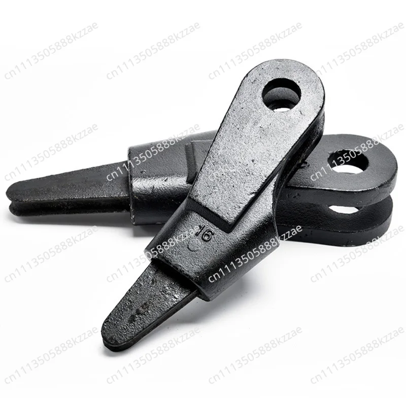 6-24mm Crane Accessories Wire Rope Clamp Head Wedge Sleeve Lifting Alloy Steel Wedge Joint Wire Rope Wedge Joint Connector