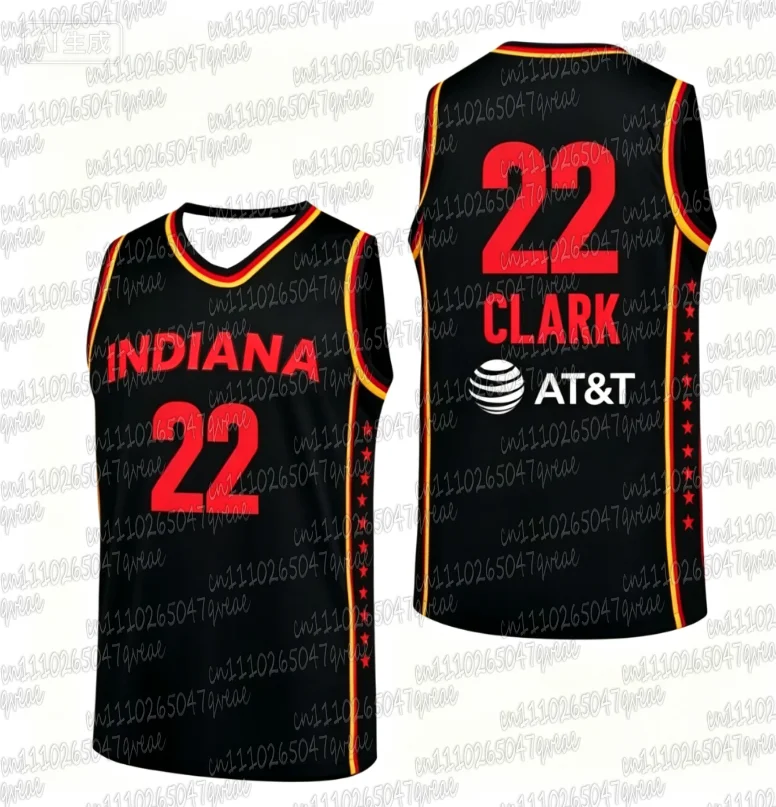 2026 Summer Indiana Fever No.22 Sports Basketball Tank Top Outdoor Breathable Quick Drying 3D Printed Family Sleeveless Tank Top