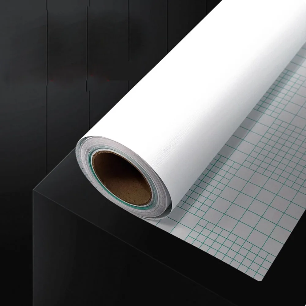 0.635X20M One Roll Cross Patterned Film Cold Mounting Studio Decorative Painting Protective Film