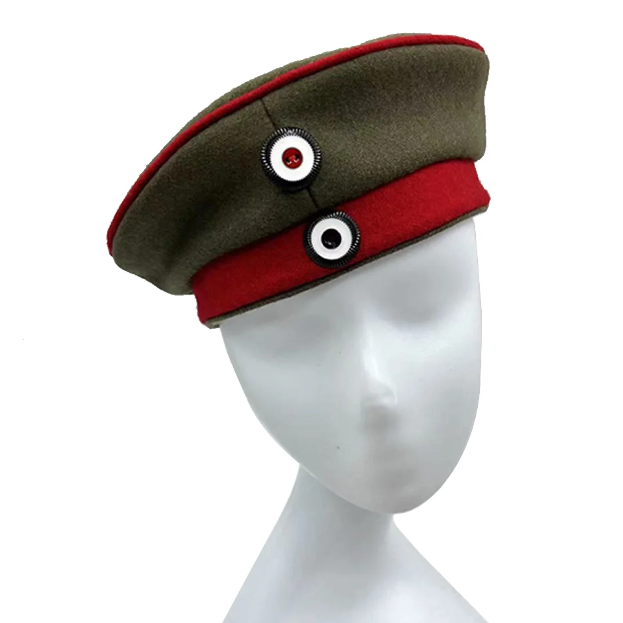 Germary WW I Army Soldier Hat Полевая боевая шляпа Военная шляпа Немецкая империя Прусская шляпа Восстанавливающая шляпа