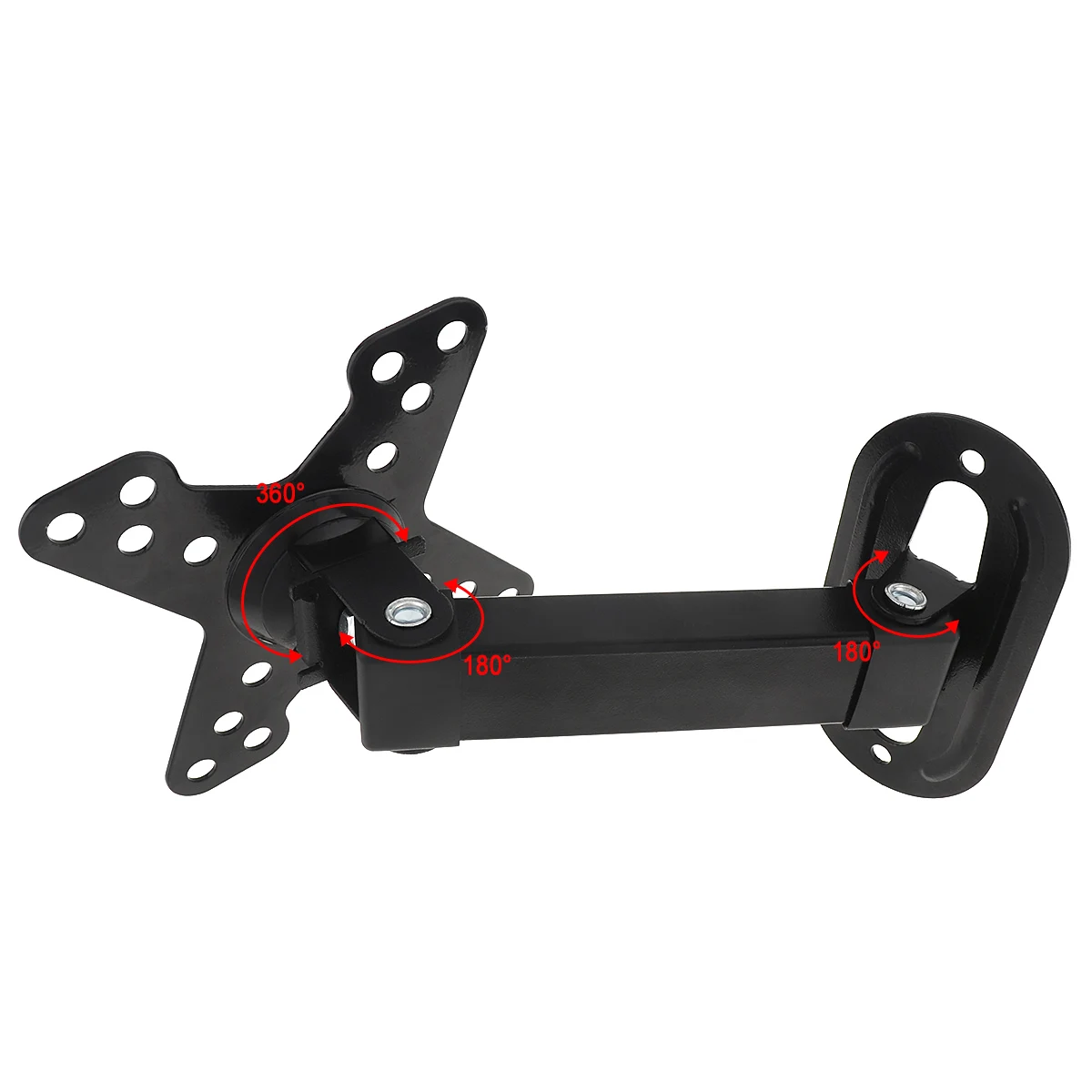 Universal 10KG Adjustable TV Wall Mount Bracket Flat Panel TV Frame Support 30 Degrees for 14-27 Inch LCD LED Monitor Flat Pan