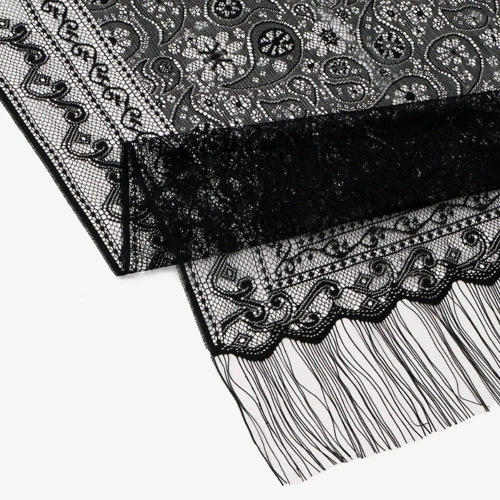 

Tassel Patchwork Women Tulle Shawl V-Neck Cardigans Hollow Evening Prom Cape Multicolored With Tassel Chapel Scarf Cosplay