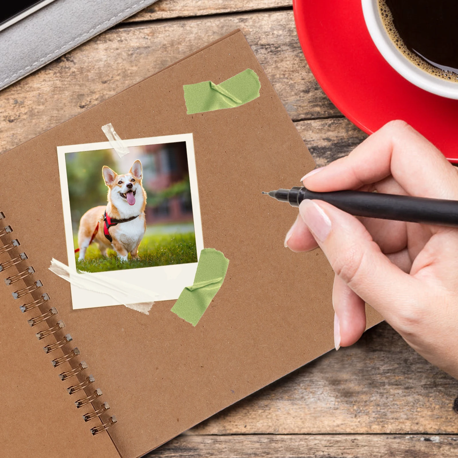 

Scrapbook Album DIY Photo Book Pages Vintage Decor Family Wedding Thick Black Paper Memory Books Albums Handmade Crafts