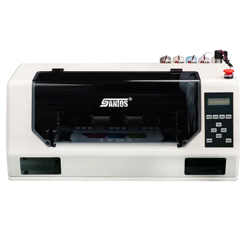 30CM DTF Printer with Single Head for commercial Use T-shirt Dress Printing Machine A3 DTF Printers