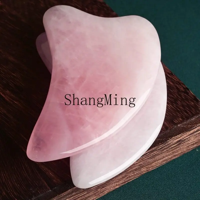CL thickened natural powder crystal scraping board jade facial beauty push scraper facial scraping acupoints