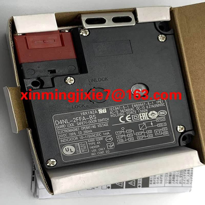 Safety door lock switch in stock  D4NL-4FFA-B D4NL-4FFA-BS D4NL-1FFG-B D4NL-1FFG-BS D4NL-1FFG-B4 D4NL-1FFG-B4S D4NL-2FFG-BS