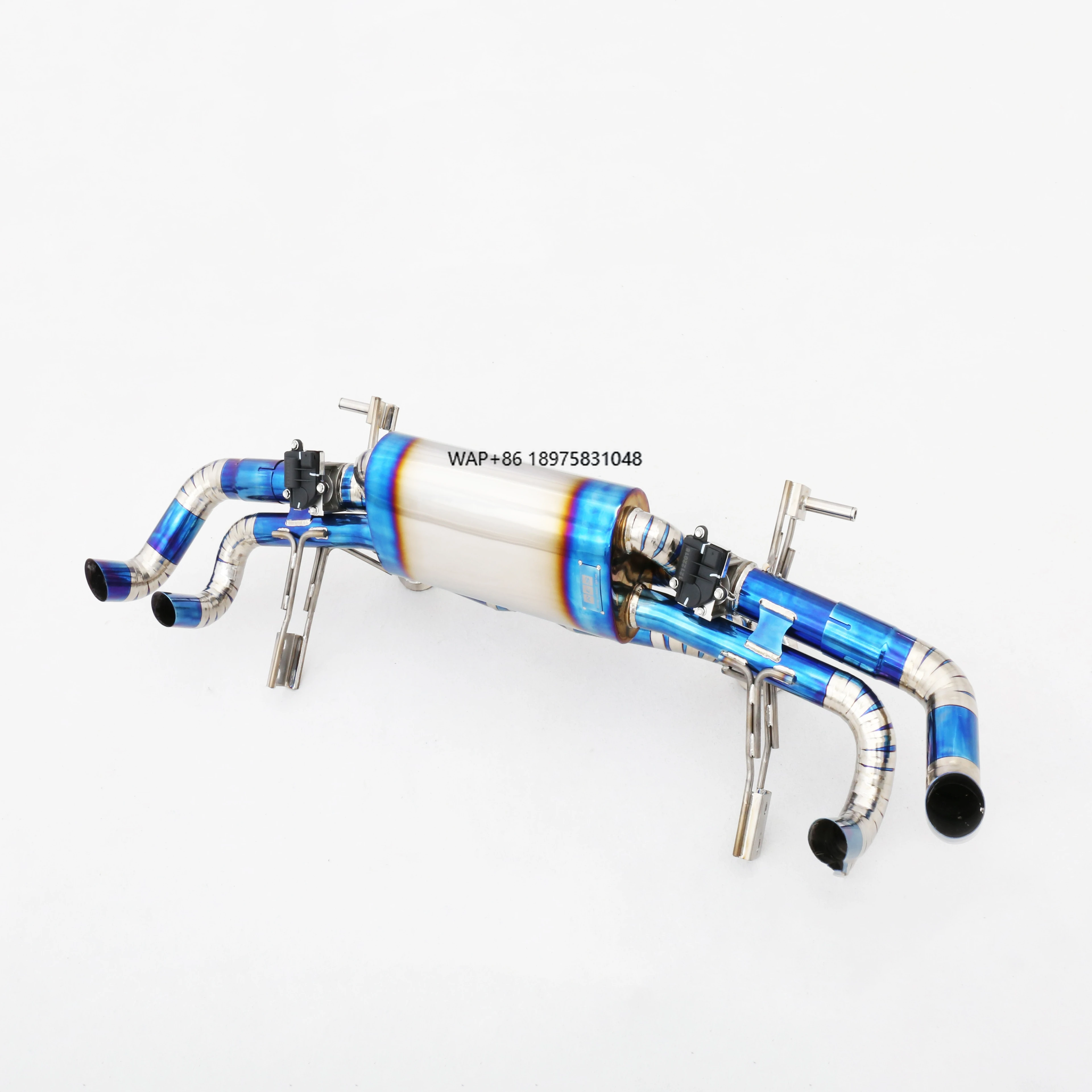 

Custom Titanium Valve Catback Exhaust System Polished Designed for 5.2L V10