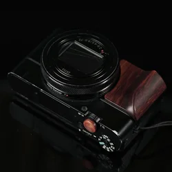 Wood Wooden Camera Shutter Release Butoon Hand Grip For Sony RX100 M6 M7 M5 M4 camera accessories