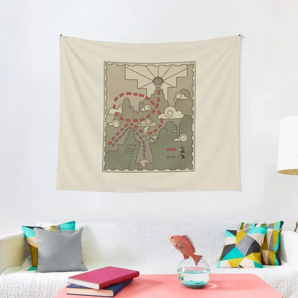 

Kuzco Map Tapestry Room Decoration Aesthetic Aesthetic Decoration Bathroom Decor Decoration Room Tapestry