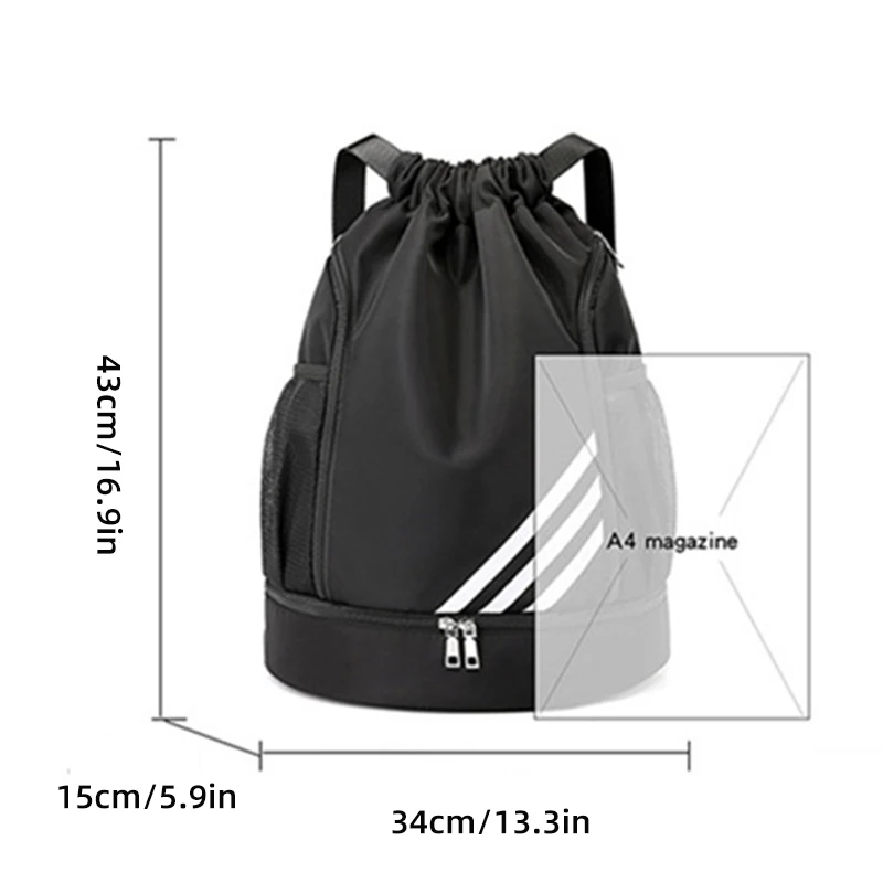 Sport Basketball Backpack Travel Outdoor Waterproof Swimming Fitness Travel Sports Bag Basketball Pouch Hiking Climbing Backpack