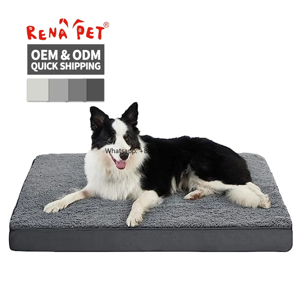 

Manufacturer Wholesale Washable Egg Memory Foam Pet Product Supplier Large Dog Bed Orthopedic