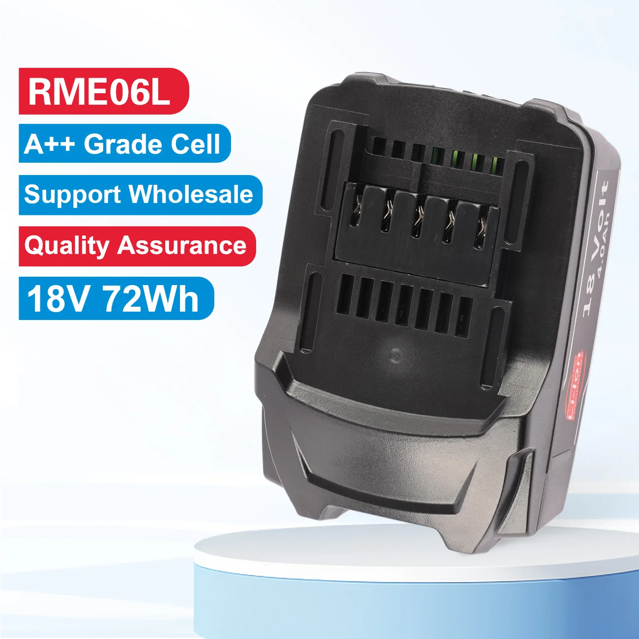 

Запасной аккумулятор BS18LT для беспроводных электроинструментов Metabo 18V 18LT: шуруповертов, дрелей, ударных дрелей, перфораторов.