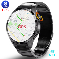 2024 New For Huawei Xiaomi GT4Pro Smart Watch Men NFC GPS Tracker AMOLED 360*360 HD Screen Heart Rate Bluetooth Call SmartWatch