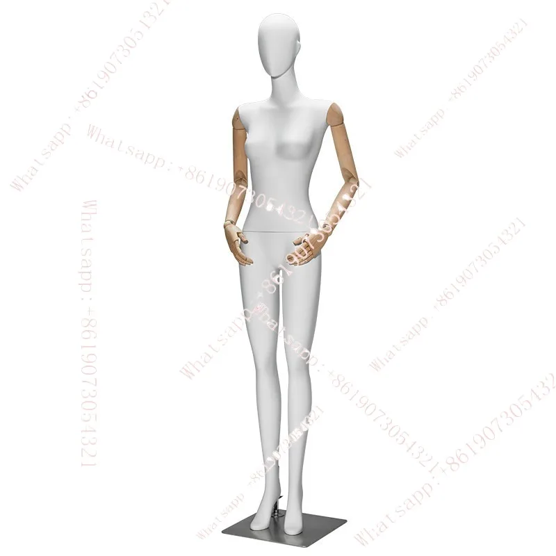 Full body model shelf women's clothing store wewindow hanging hand half body women's table prop rack women's display rack women