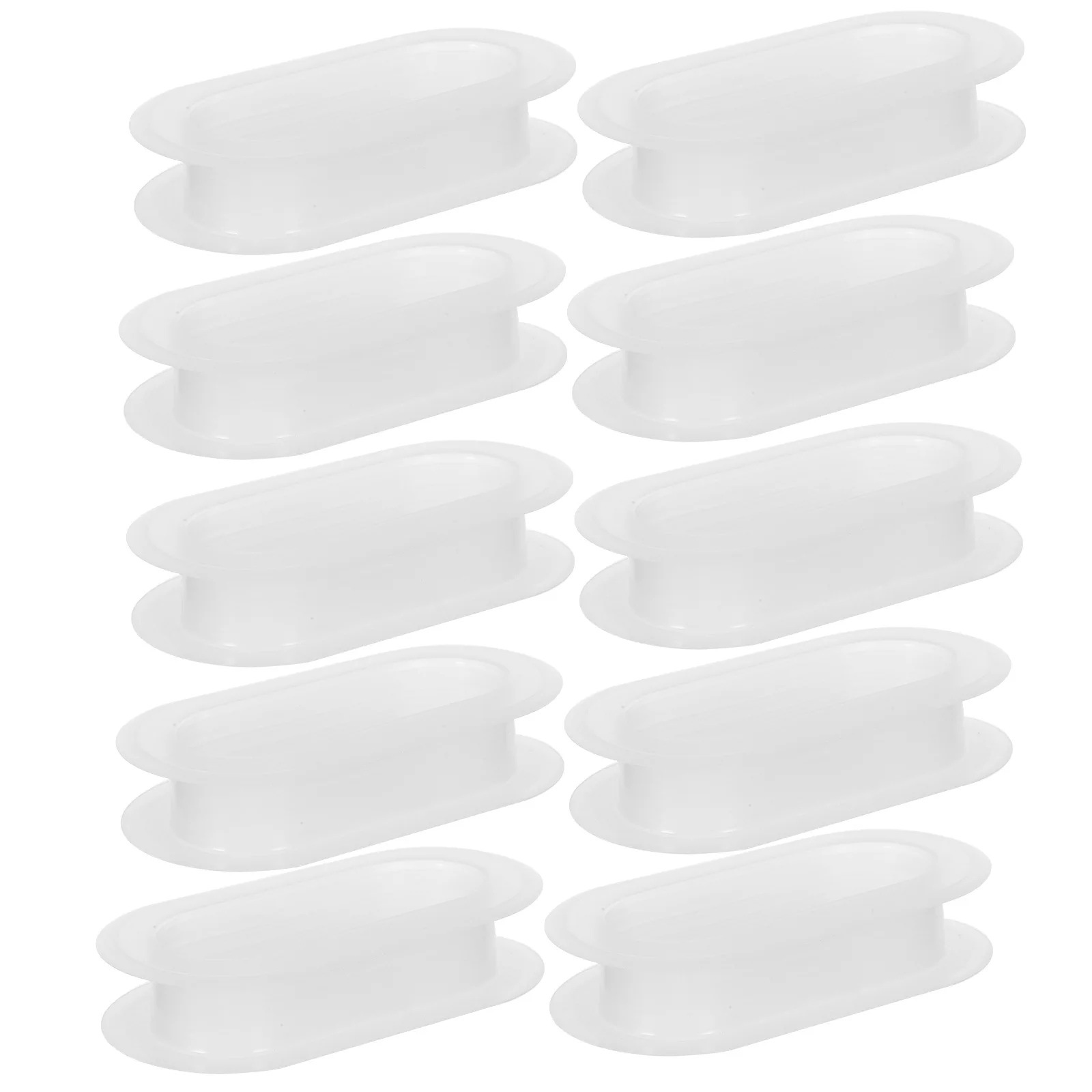 10pcs Corrugated Cardboard Handles Plastic Carton Boxes for Moving Storage Logistics Replacement Box Carrying Handle