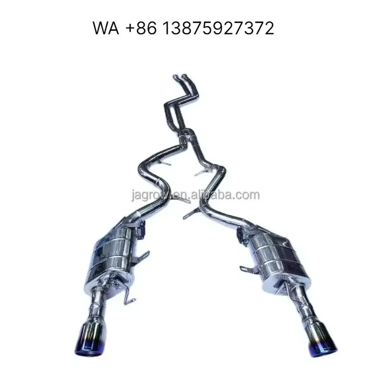 Custom 304 Stainless Steel Exhaust System for 335i E92 High Performance Muffler Pipe Replacement Parts