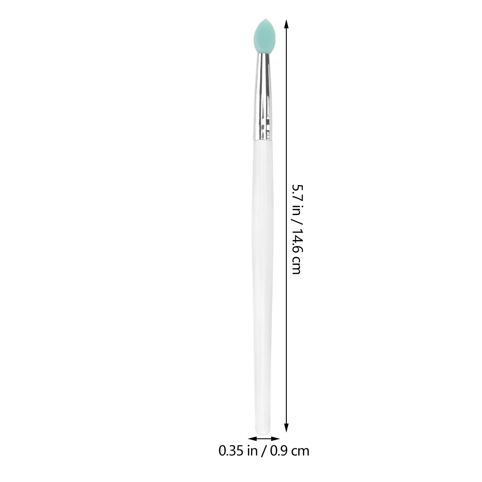 

6PCS Eye Shadow Brush Blending Makeup Silicone Brushes Tool Applicator Professional Home Travel Work Use Cosmetics