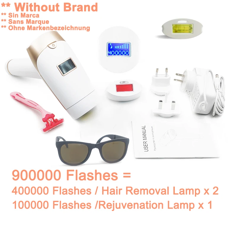 Lescolton IPL Laser Epilator 1300000 Pulsen Ontharing LCD Display Machine T009i Permanente Bikini Trimmer Elektrische Depilator