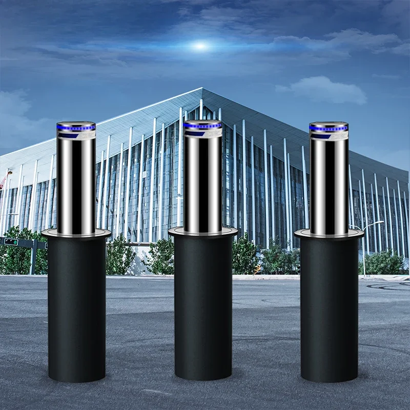 Telescopic Traffic Barrier Automatic Telescopic Rising Hydraulic Bollards