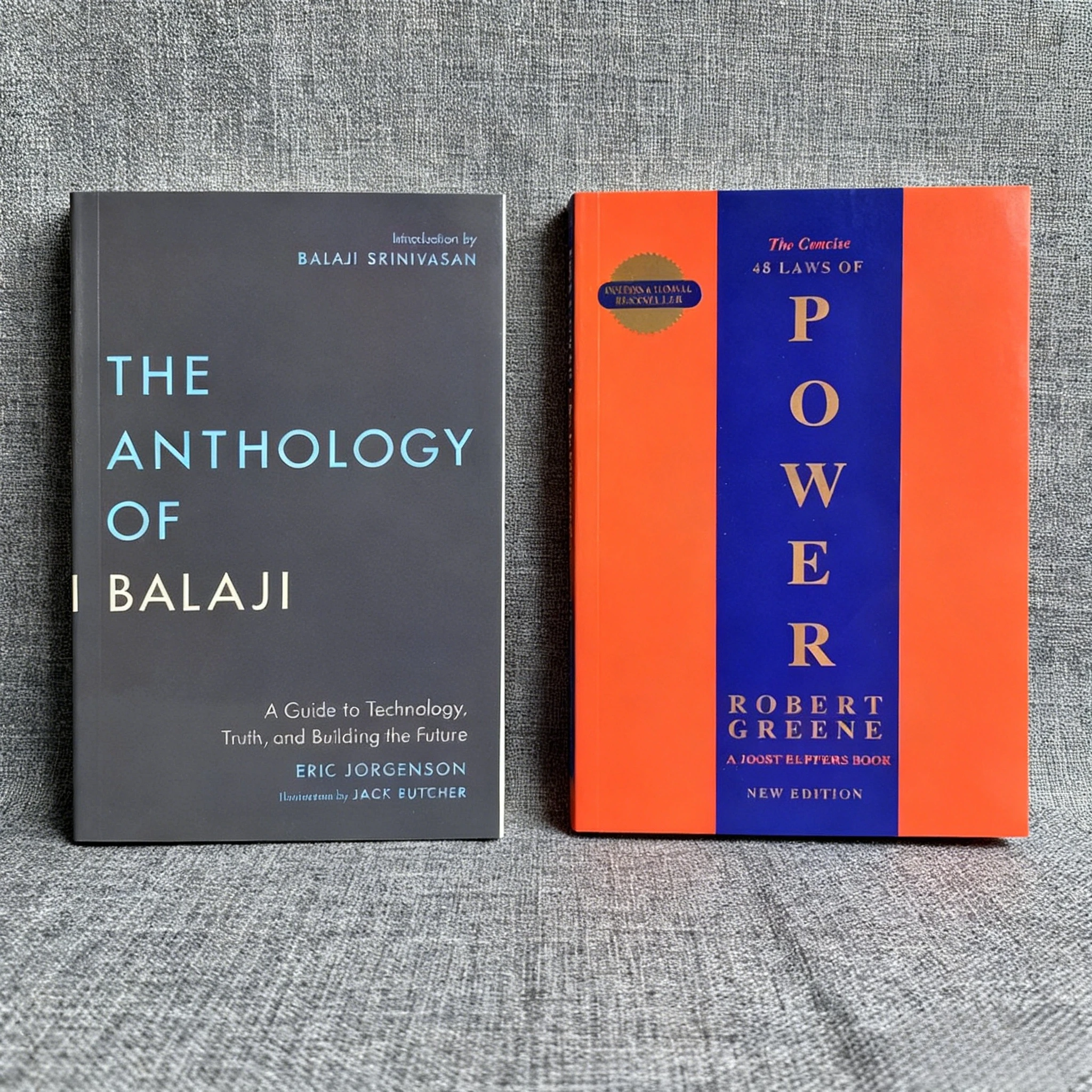 

《The Concise 48 Laws Of Power》+《The Anthology of Balaji》The core law of power game A highly inspiring intellectual adventure