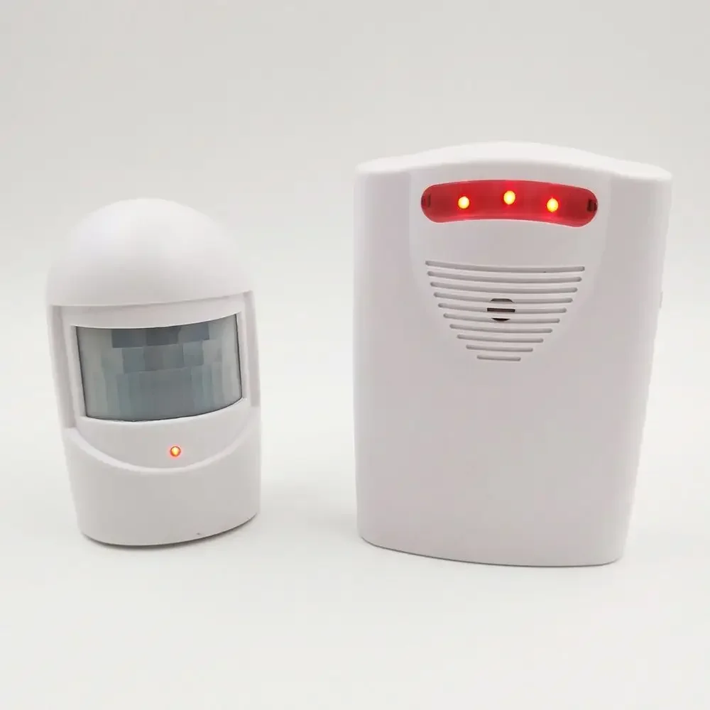 Weatherproof Security Visitor Reminder PIR Driveway Alert Sensor Garage Alarm System Burglar Alarm Motion Sensor