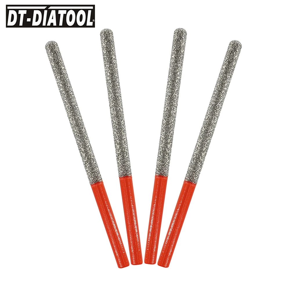 DT-DIATOOL Diamond Milling Bit 2pcs/set 7.2mm Mortar Raking Bits Miling Finger Bit For Brick Removal M14 On Angle Grinder