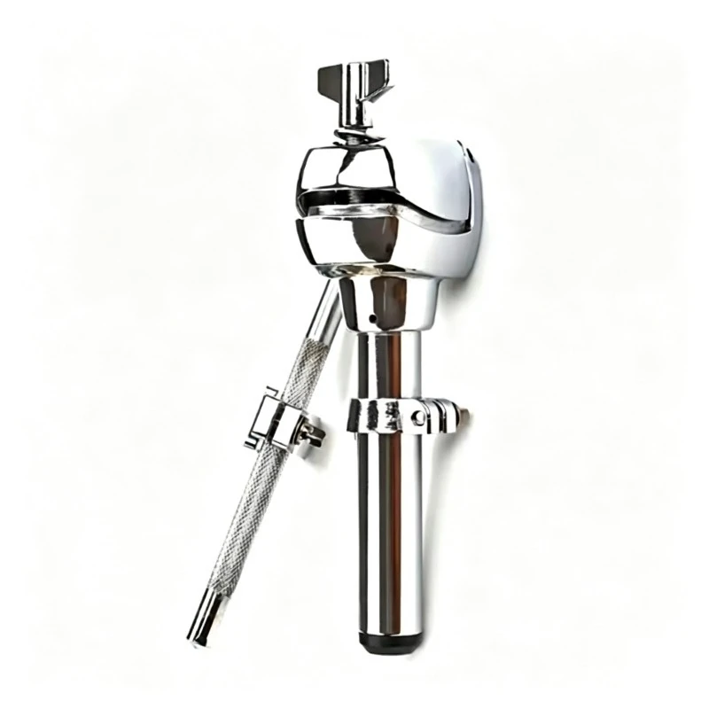 Zinc Alloy Drum Set Rack Cow Head Hanging Jazz Drum Stand Universal Ball Socket Cylinder Drums Holder Musical Instrument Parts